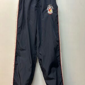 Black Track Pants with Logo